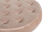 GY-BEN8172-PK Банкетка велюр розовый/хром d40*50см