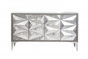 ART-2927-S Комод с рельефным фасадом,отделка под ската 163*41*90