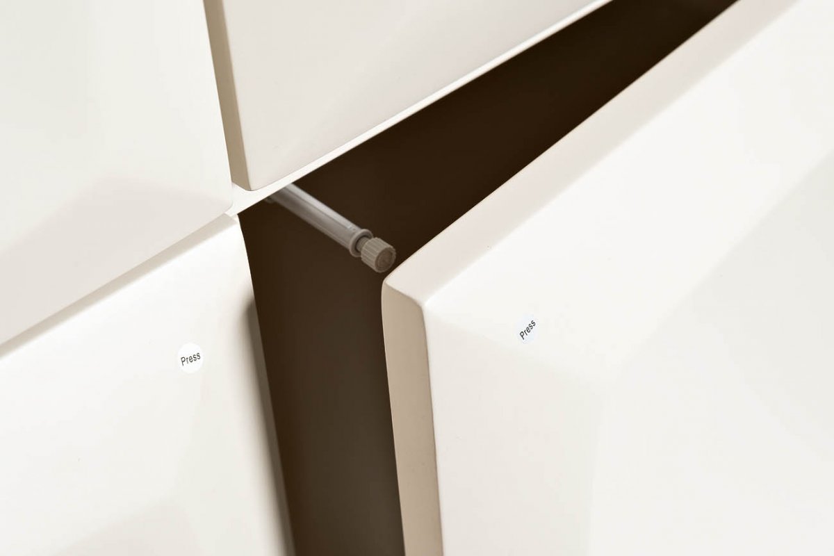 58DB-CHH15873 Комод высокий Quadro 120*42*140см