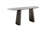 160KD-60062 Консоль, керамика Johannesburg белая 160*50*75см