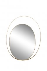 Зеркало Garda Decor с металлической объемной рамой 19-OA-6267