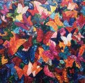 Холст Garda Decor "Бабочки-2" 89VOR-AQUARELLE37