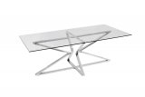 Стол Garda Decor журнальный металлический 13RX3012-SILVER