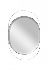 KFG097 Зеркало в металлич. раме цвет золото 70*109см