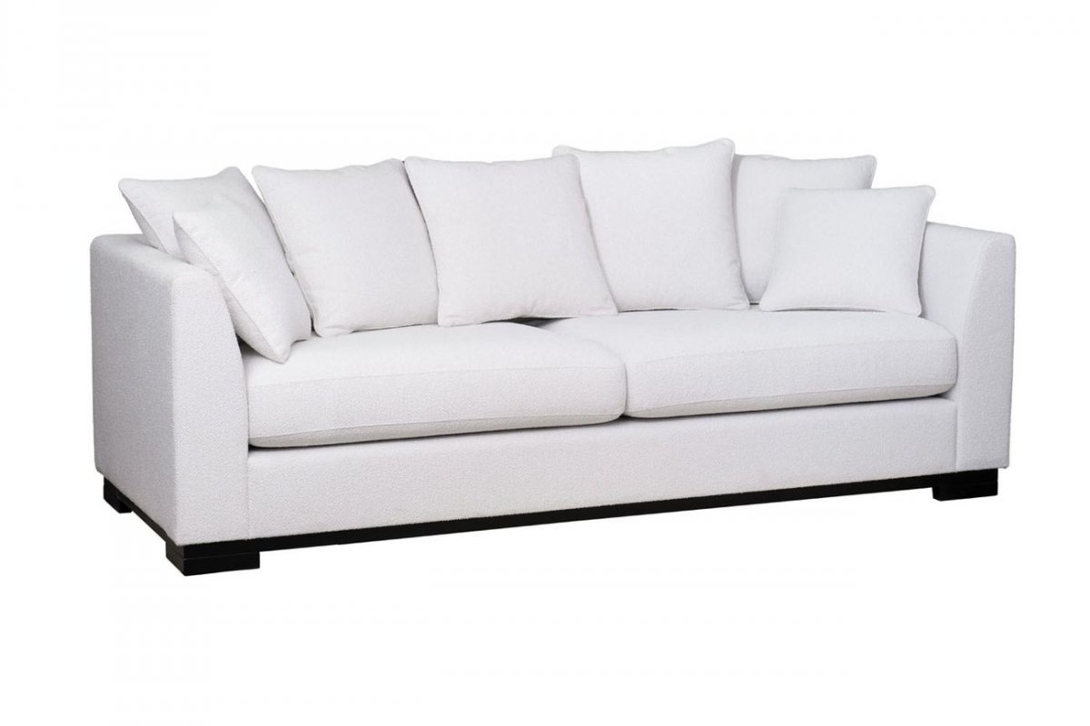 Диван Roberto трехместный букле кремовый ROBERTO-250-FLONA SBEG