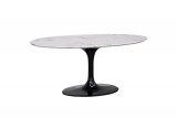 33FS-DT3056-BLWH Стол обеденный овальный Pearl White 170*110*76см