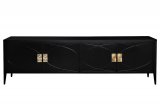 151SV-00005 Тумба под ТВ черная 200*60*40см
