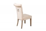 Стул Garda Decor велюровый кремовый PJC597-PJ634