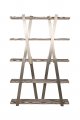 58DB-16000 Стеллаж Зебрано (Zebrano) 120*33,5*185,5см