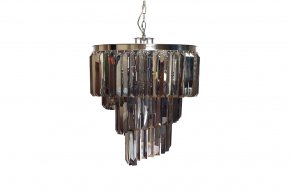 Люстра Garda Decor из дымчатого стекла 15-D6239-5GREY