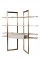 58DB-21171STEL Стеллаж Crossing 180*30*200см