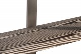 58DB-16000 Стеллаж Зебрано (Zebrano) 120*33,5*185,5см