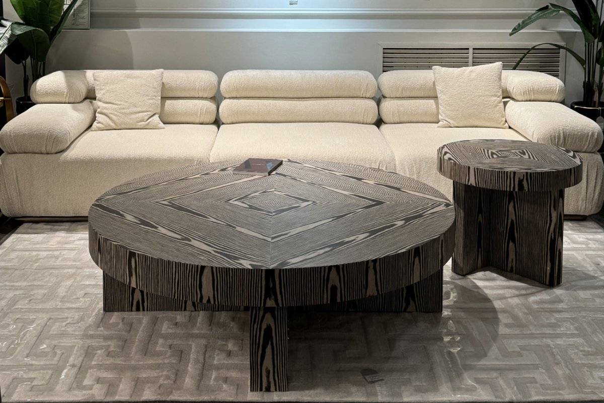 58DB-23180 Стол журнальный Zebrano d60*52см