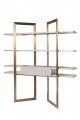 58DB-21171STEL Стеллаж Crossing 180*30*200см