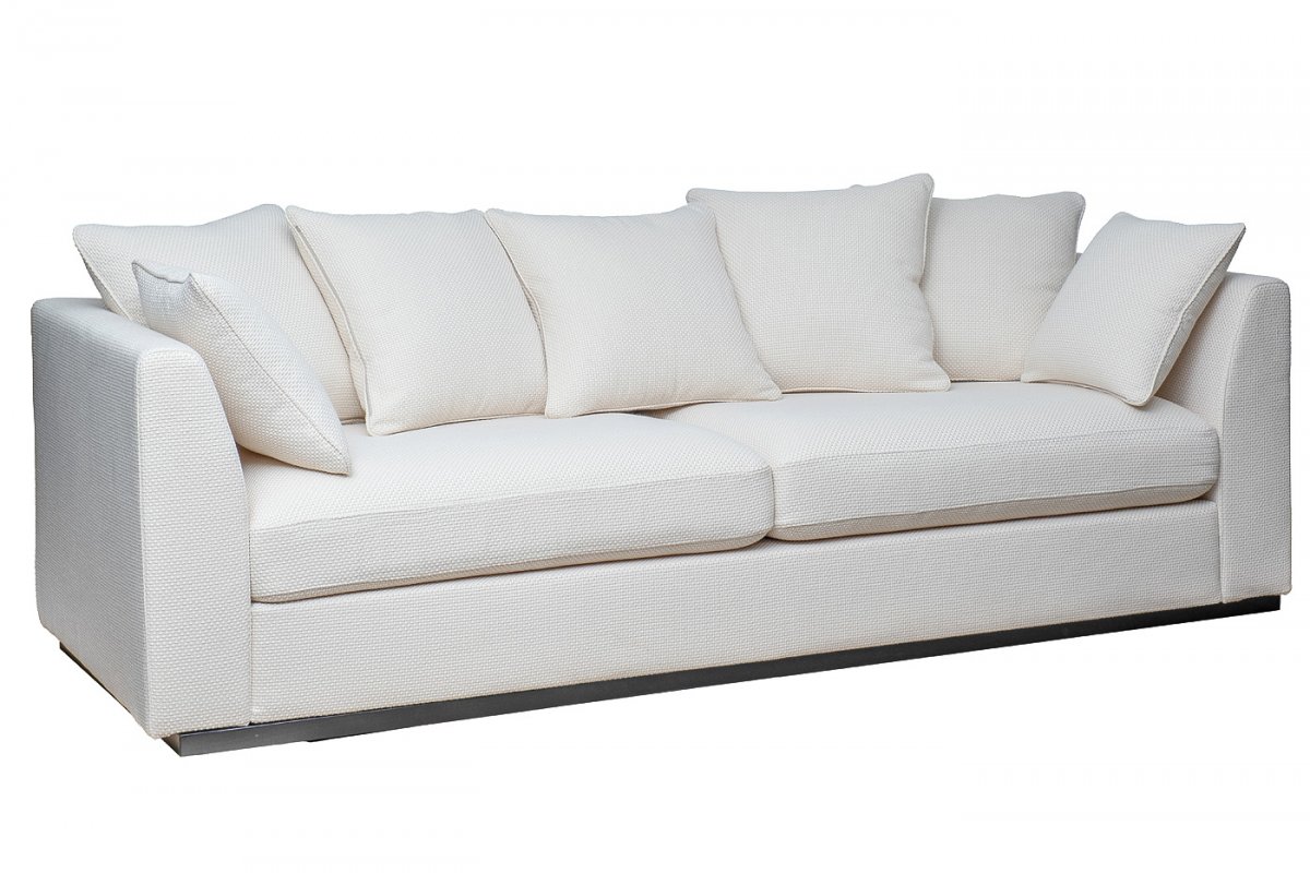 Диван Roberto трехместный рогожка кремовый ROBERTO-250-BOTEGA SVBEG