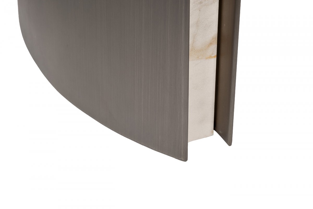 160KD-60062 Консоль, керамика Johannesburg белая 160*50*75см