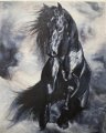Холст Garda Decor "Арабский скакун" 89VOR-AQUARELLE33