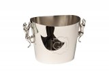95IM-4406 Ведро для шампанского Garda Decor нерж. сталь h21см