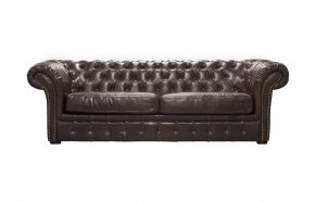 Диван кожаный трёхместный Chester (Chesterfield) PJS06603-PJ530